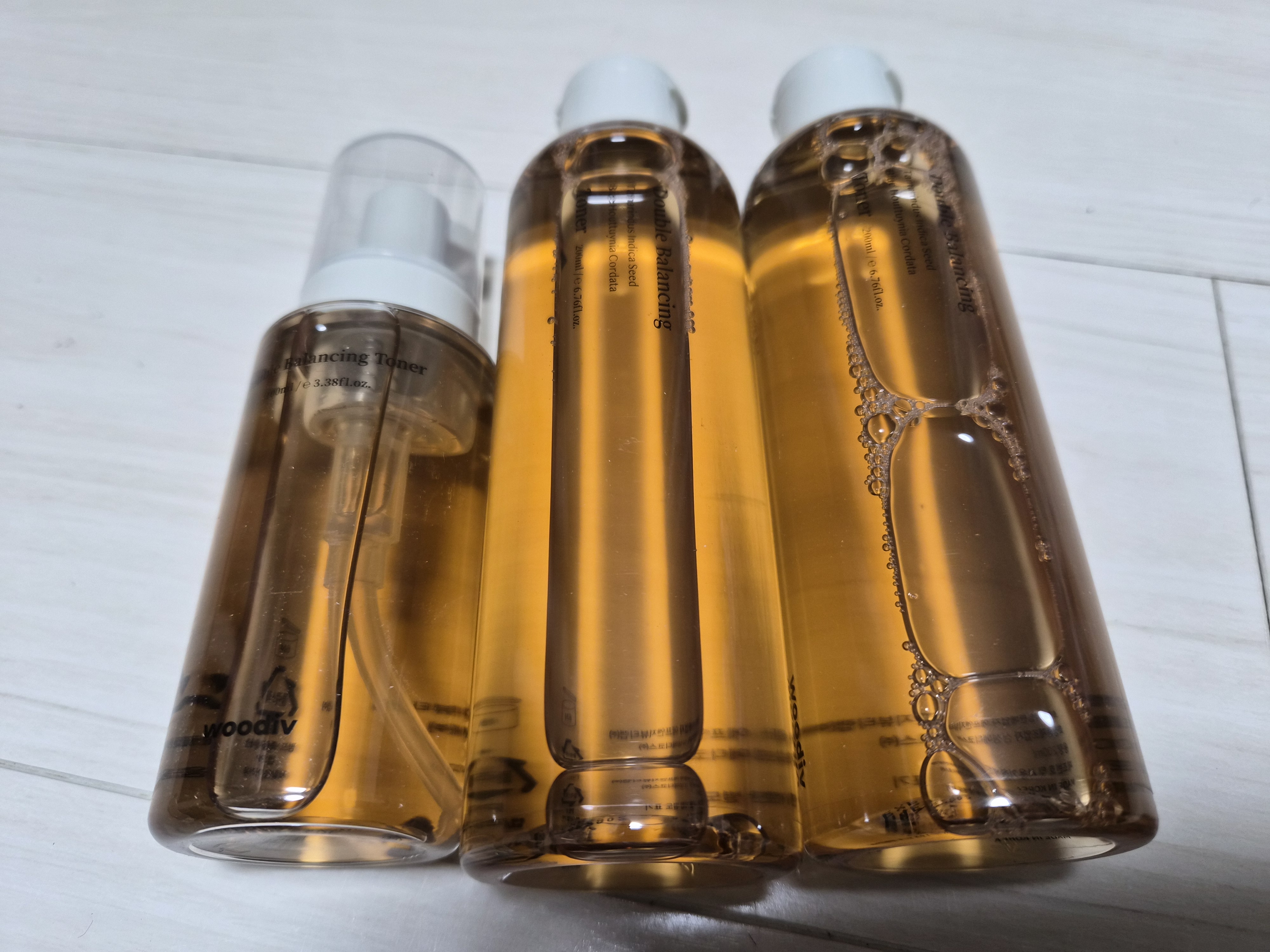 ダブルバランシングトナー/woodiv/頭皮ローションを使ったクチコミ（2枚目）