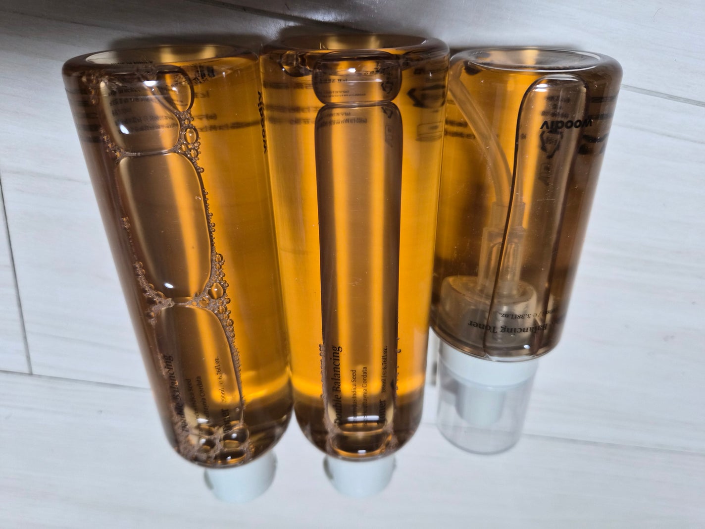 ダブルバランシングトナー/woodiv/頭皮ローションを使ったクチコミ(2枚目)