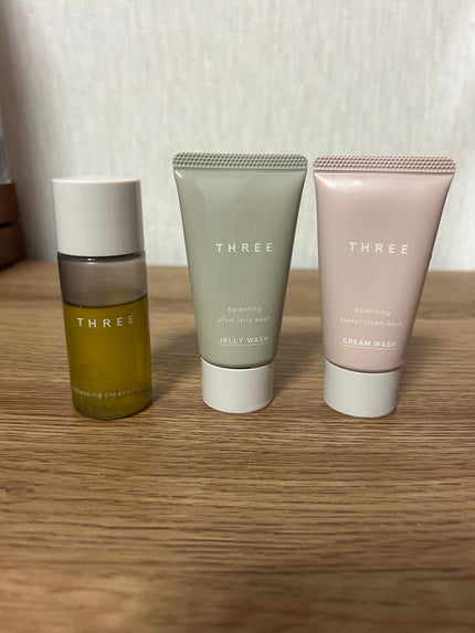 THREE バランシングステム ジェリー ウォッシュ/THREE/その他洗顔料を使ったクチコミ(1枚目)