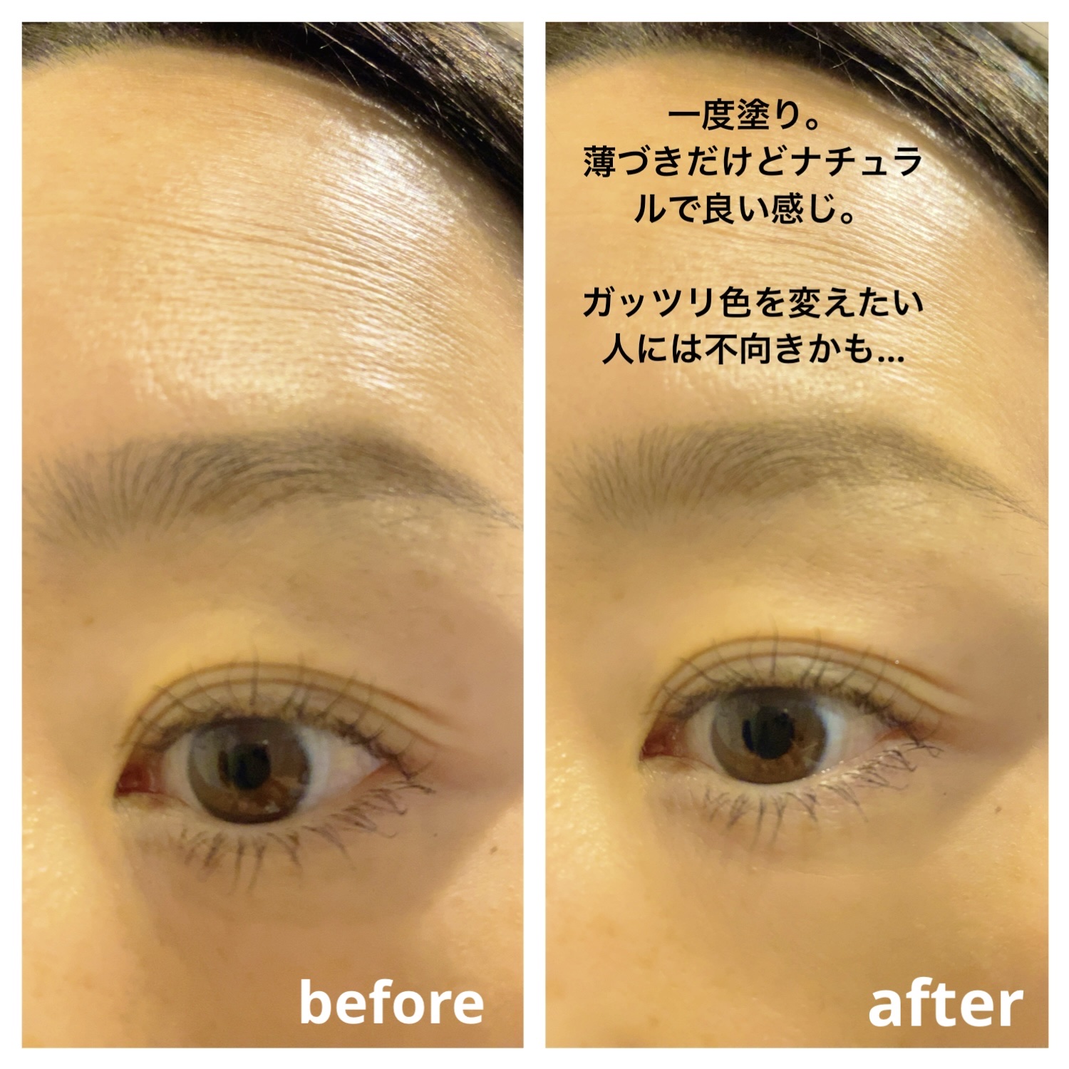 ＆.眉マスカラ/DAISO/眉マスカラを使ったクチコミ（3枚目）