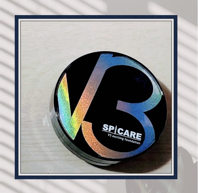 V3 エキサイティングファンデーション/SPICARE/クッションファンデーションを使ったクチコミ（2枚目）
