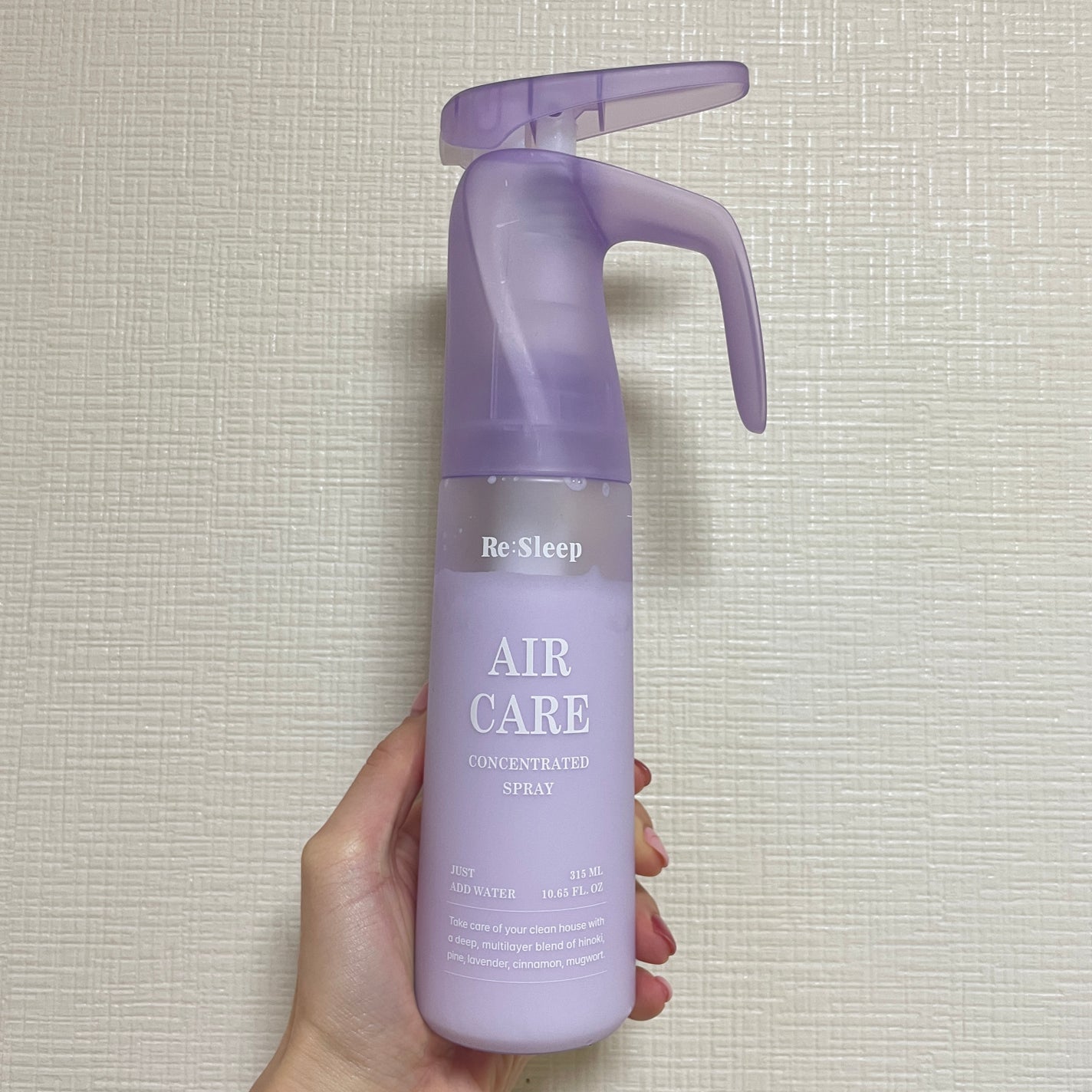 エアーケアスプレー/Resleep/ルームフレグランスを使ったクチコミ(1枚目)
