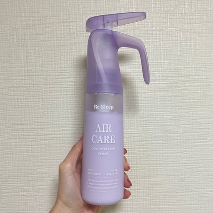 エアーケアスプレー/Resleep/ルームフレグランスを使ったクチコミ(1枚目)