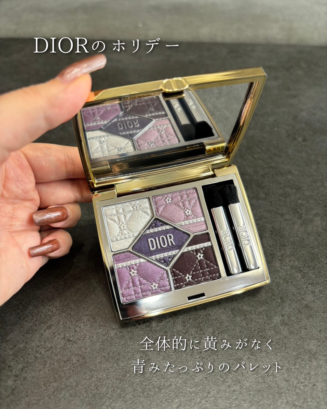 ディオールショウ サンク クルール/Dior/アイシャドウを使ったクチコミ（2枚目）