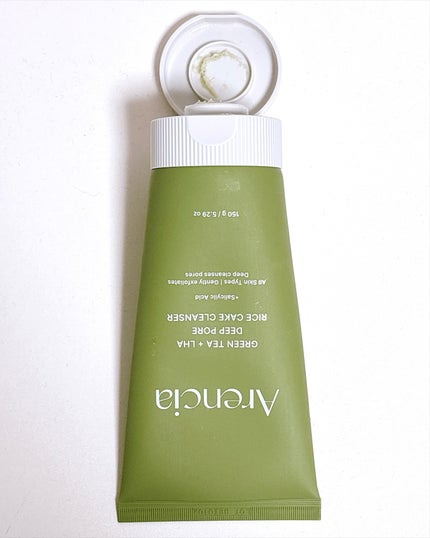 グリーンティー LHA ディープポアもちソープクレンザー /アレンシア/洗顔フォームを使ったクチコミ(3枚目)