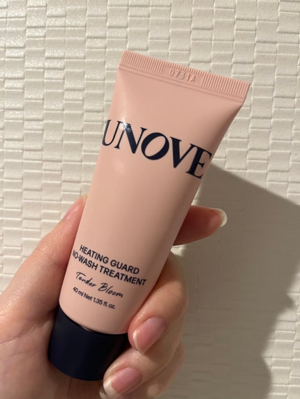 アノブ ヒーティングガードノーウォッシュトリートメント/UNOVE/ヘアトリートメントを使ったクチコミ(1枚目)
