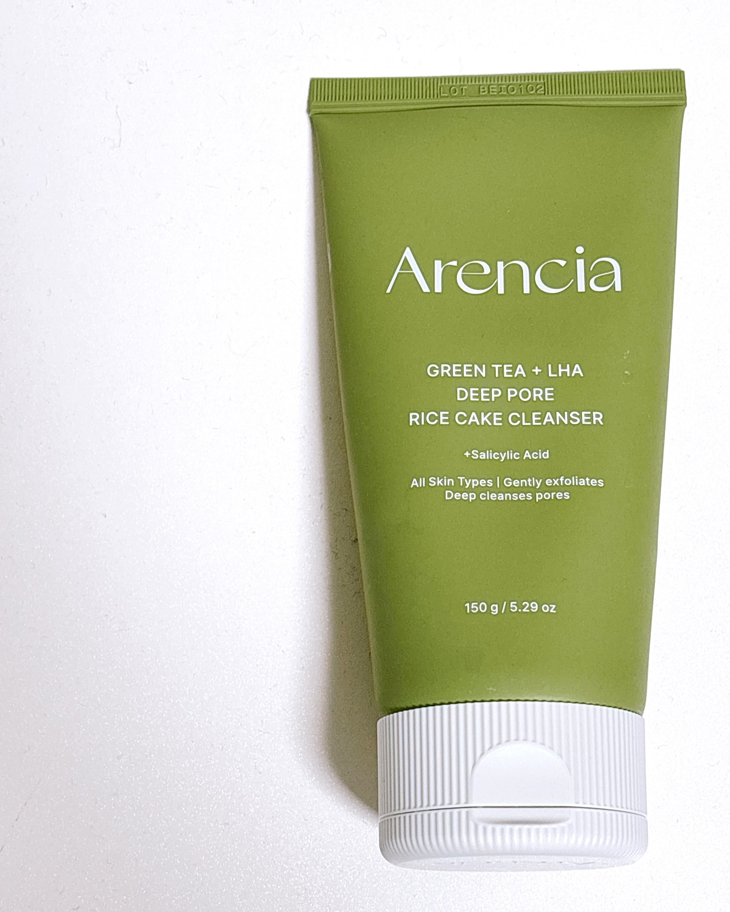 グリーンティー LHA ディープポアもちソープクレンザー /アレンシア/洗顔フォームを使ったクチコミ（2枚目）