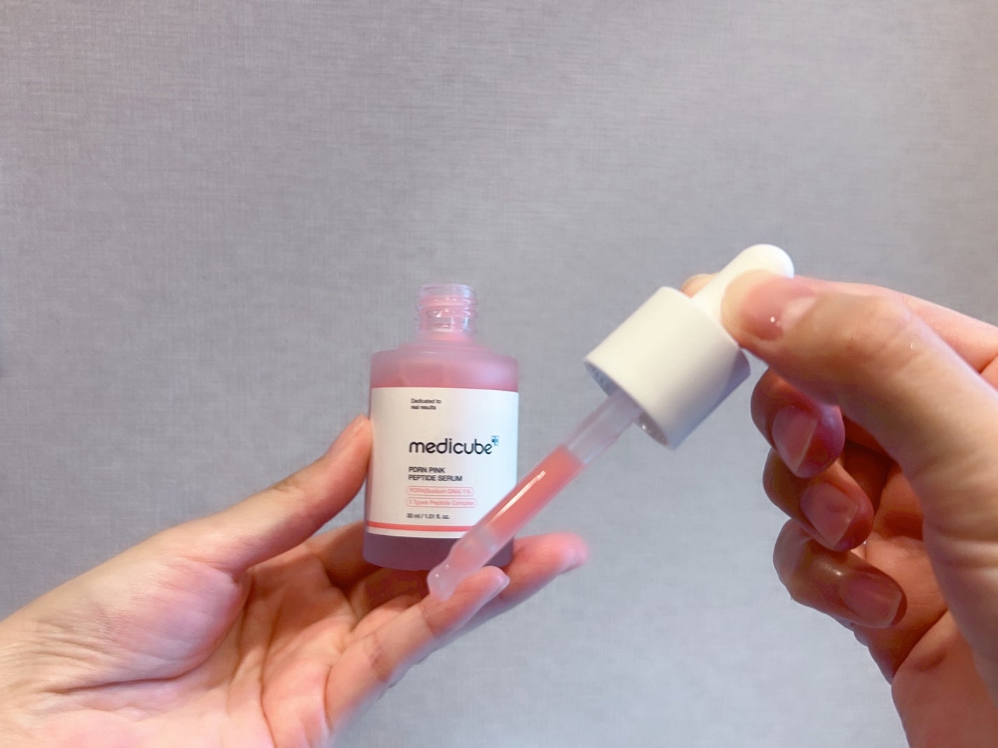 PDRNピンクアンプル PDRN 10,000ppm配合/MEDICUBE/美容液を使ったクチコミ(3枚目)