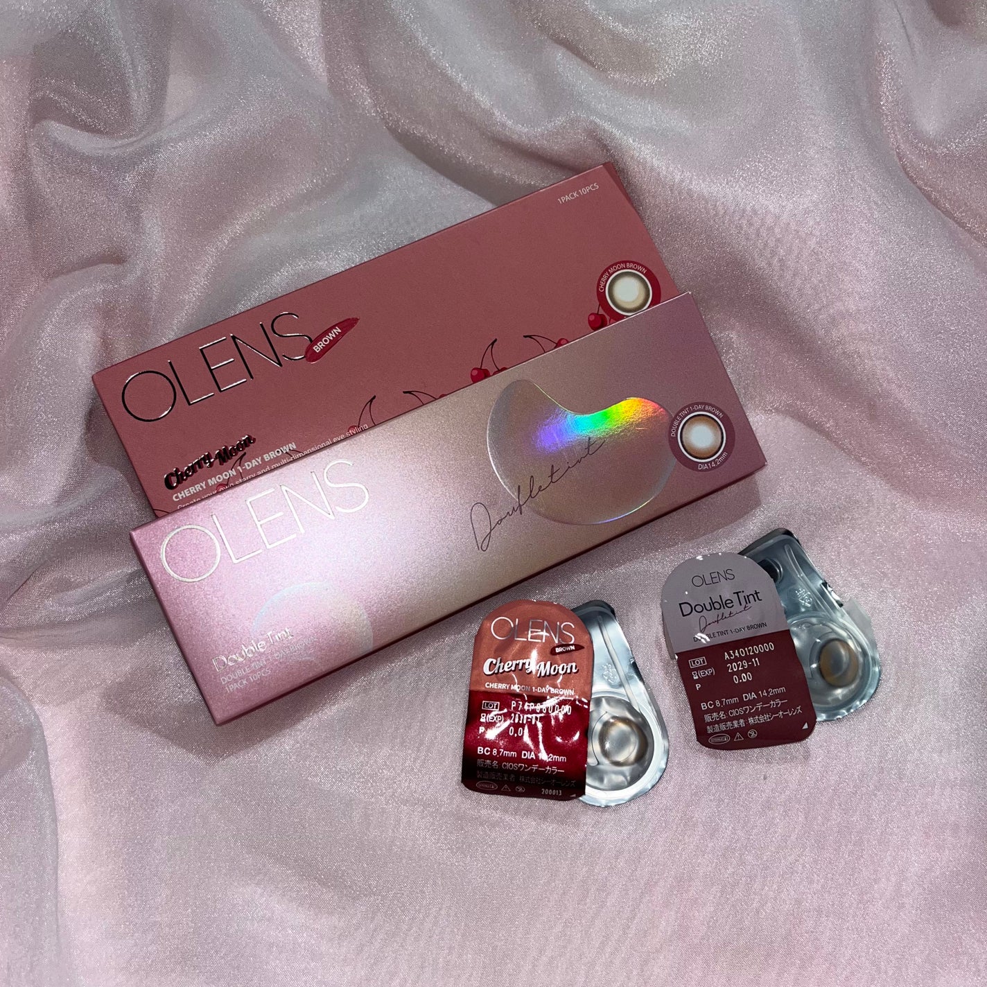 Double Tint 1day/OLENS/カラーコンタクトレンズを使ったクチコミ(1枚目)