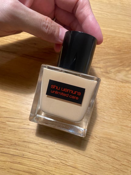 アンリミテッド ケア ツヤ セラム ファンデーション/shu uemura/リキッドファンデーションを使ったクチコミ(1枚目)