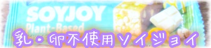 SOYJOY プラントベース/ソイジョイ/バランス栄養食を使ったクチコミ(1枚目)