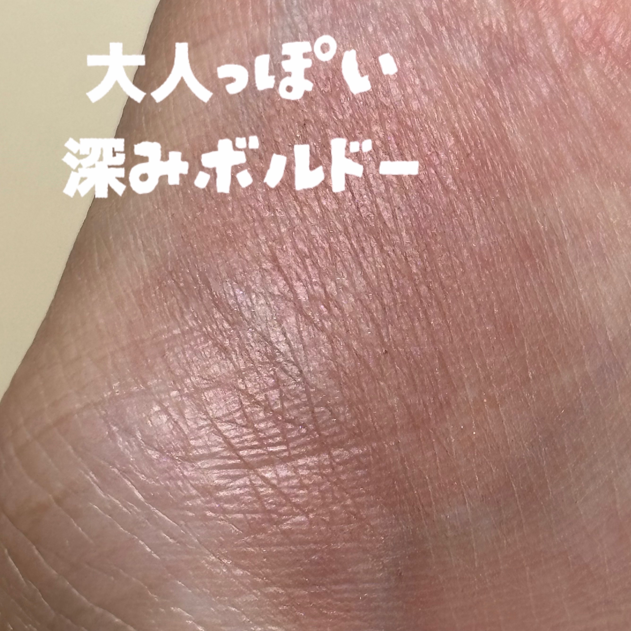 ケイト ザ アイカラー 067 レトロボルドー/KATE/単色アイシャドウを使ったクチコミ（2枚目）