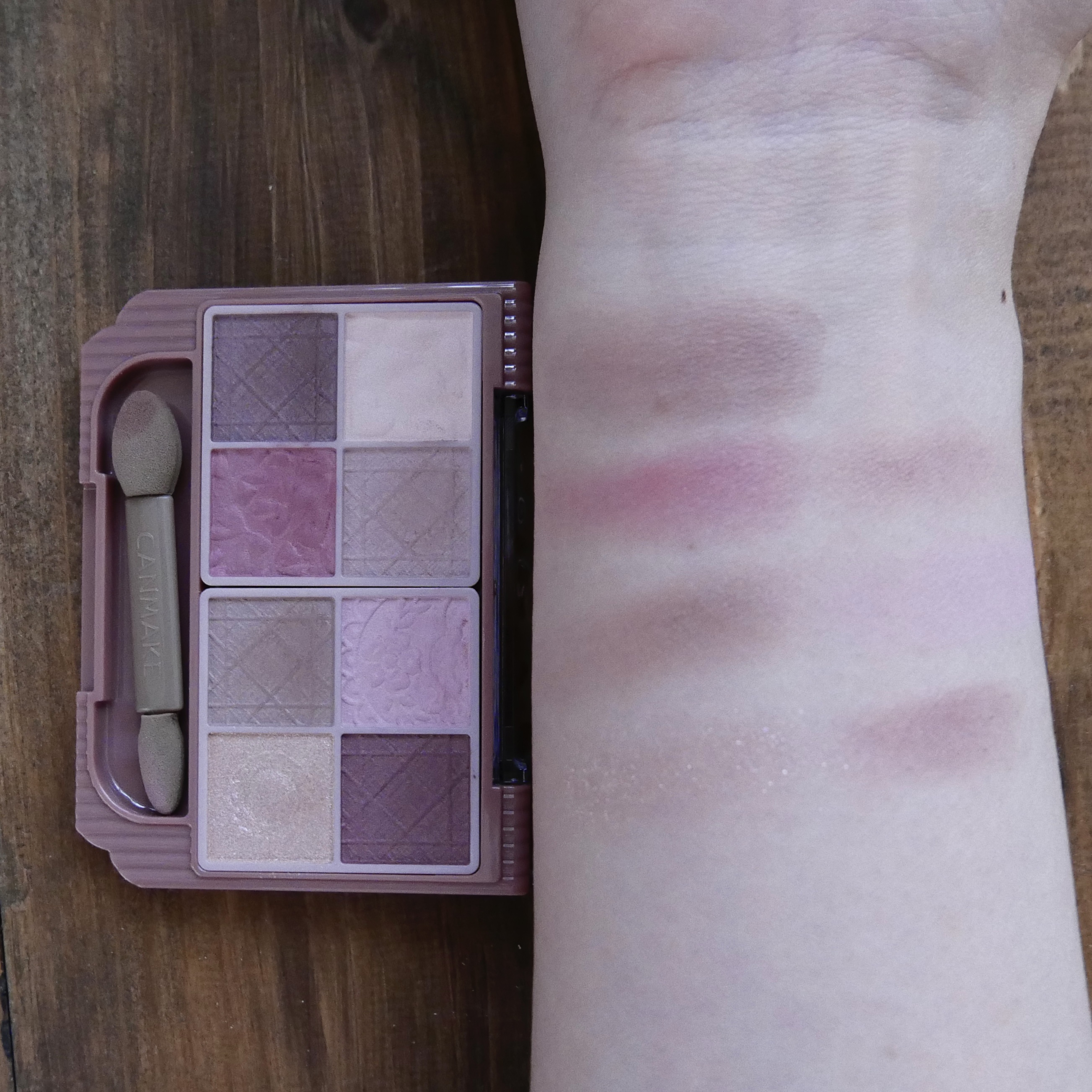 プティパレットアイズ（マットタイプ）/キャンメイク/パウダーアイシャドウを使ったクチコミ（3枚目）