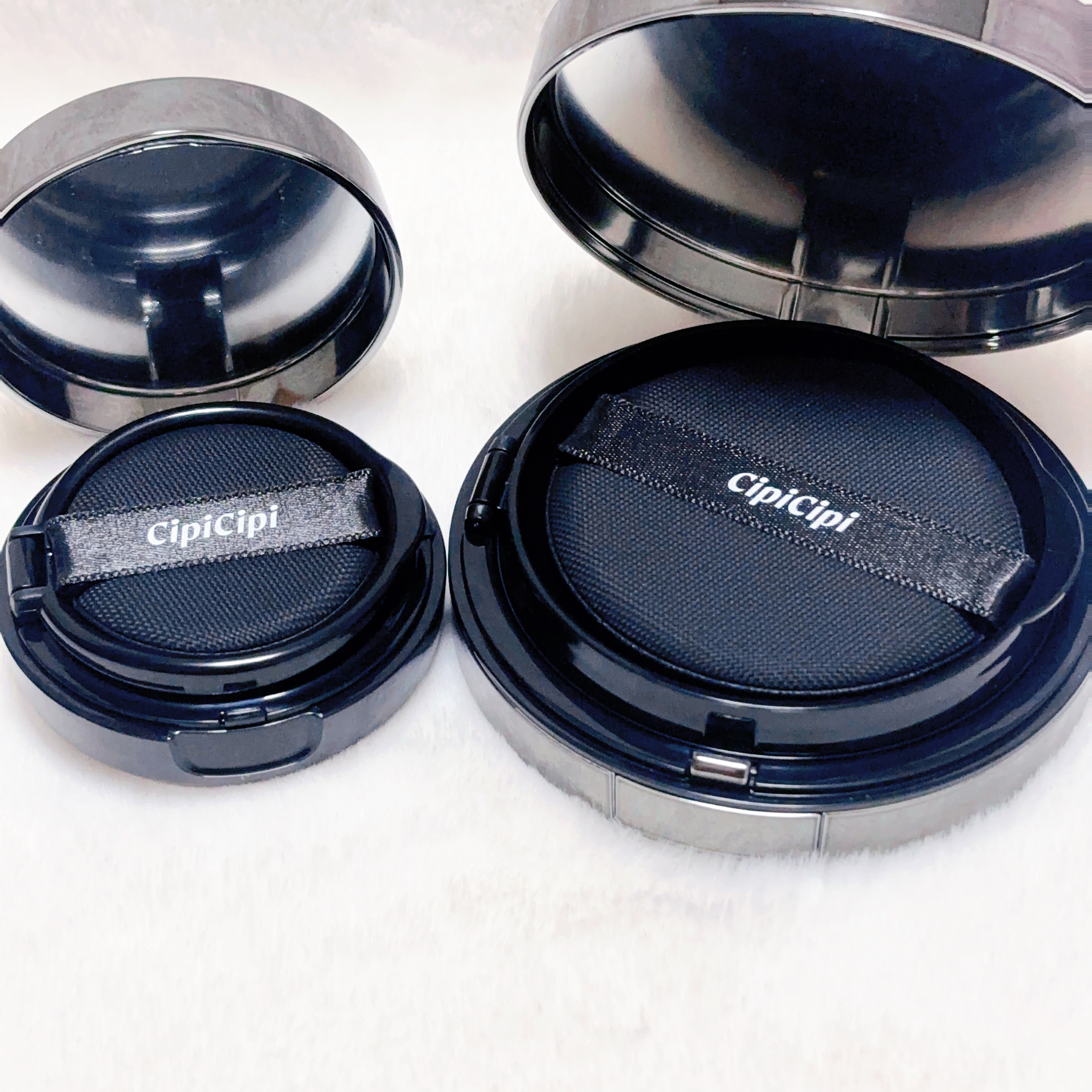 シピシピ フィットスキンクッション R/CipiCipi/クッションファンデーションを使ったクチコミ（2枚目）