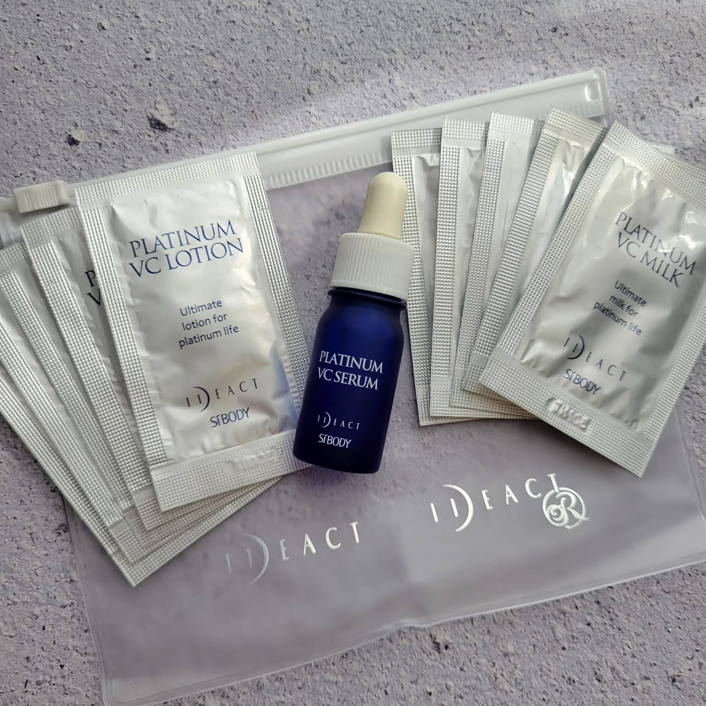 プラチナVC5日間トライアルセット/イデアアクト/トライアルキットを使ったクチコミ（1枚目）