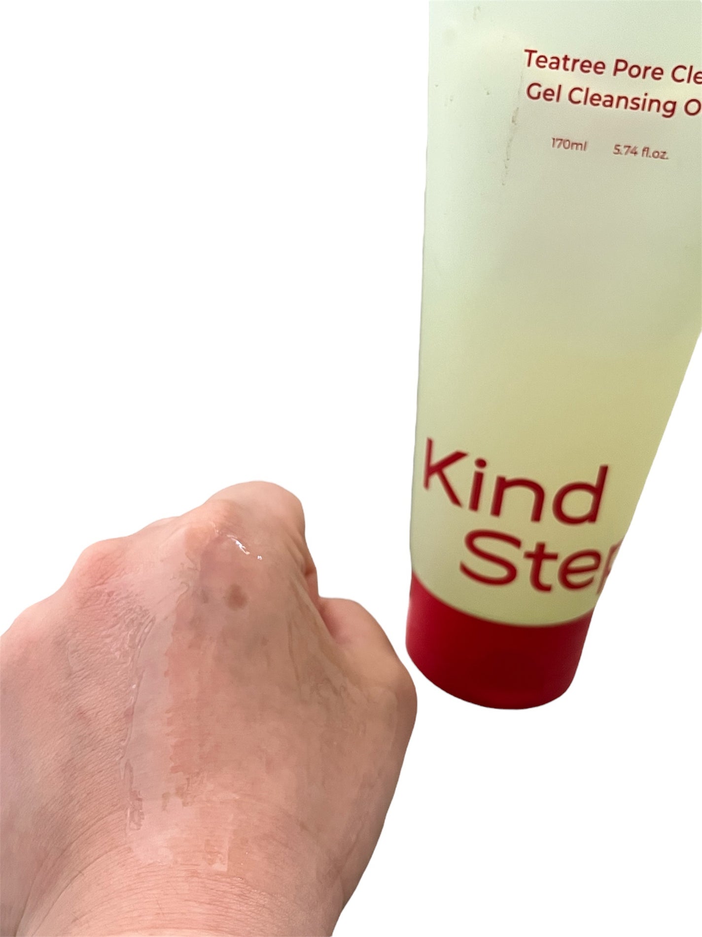 ティーツリージェルクレンジングオイル/KindStep/クレンジングジェルを使ったクチコミ(3枚目)