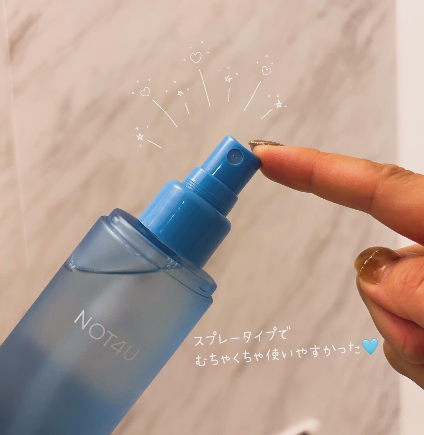 NOT4U クリア ボディミスト/NOT4U/ミスト状化粧水を使ったクチコミ（2枚目）