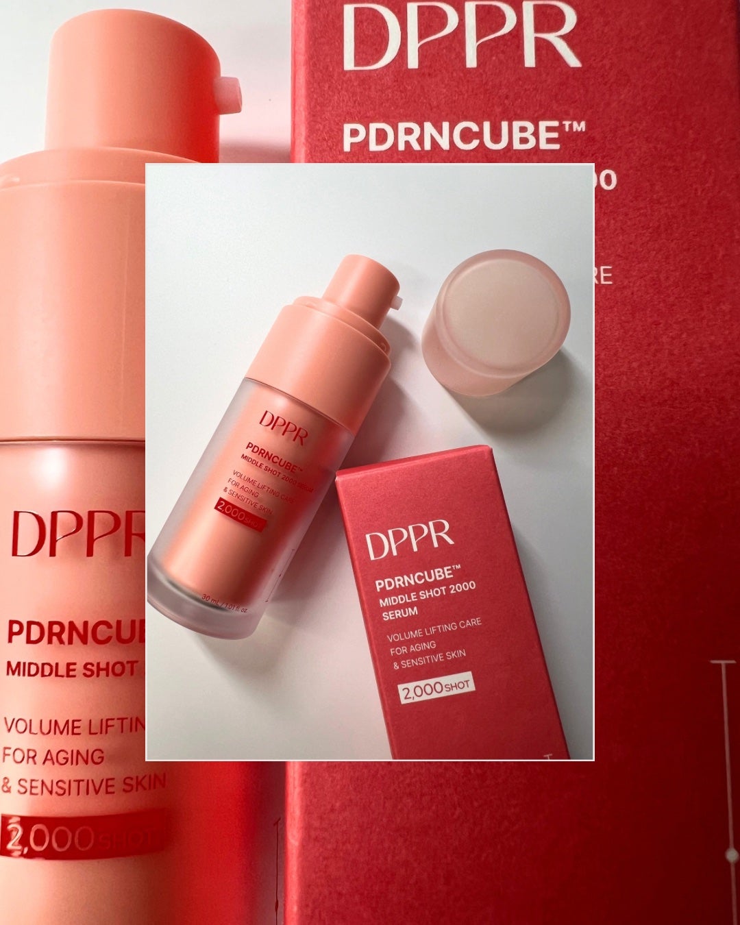 PDRNキューブミドルショット2000セラム/DPPR/美容液を使ったクチコミ(2枚目)