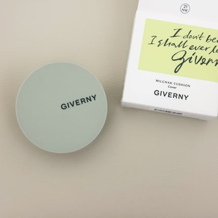 ジヴェルニー 密着カバークッション/GIVERNY/クッションファンデーションを使ったクチコミ(1枚目)