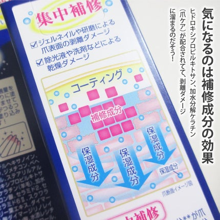 ハンドベール プレミアムリッチネイル/メンソレータム/ネイルオイル・トリートメントを使ったクチコミ(3枚目)