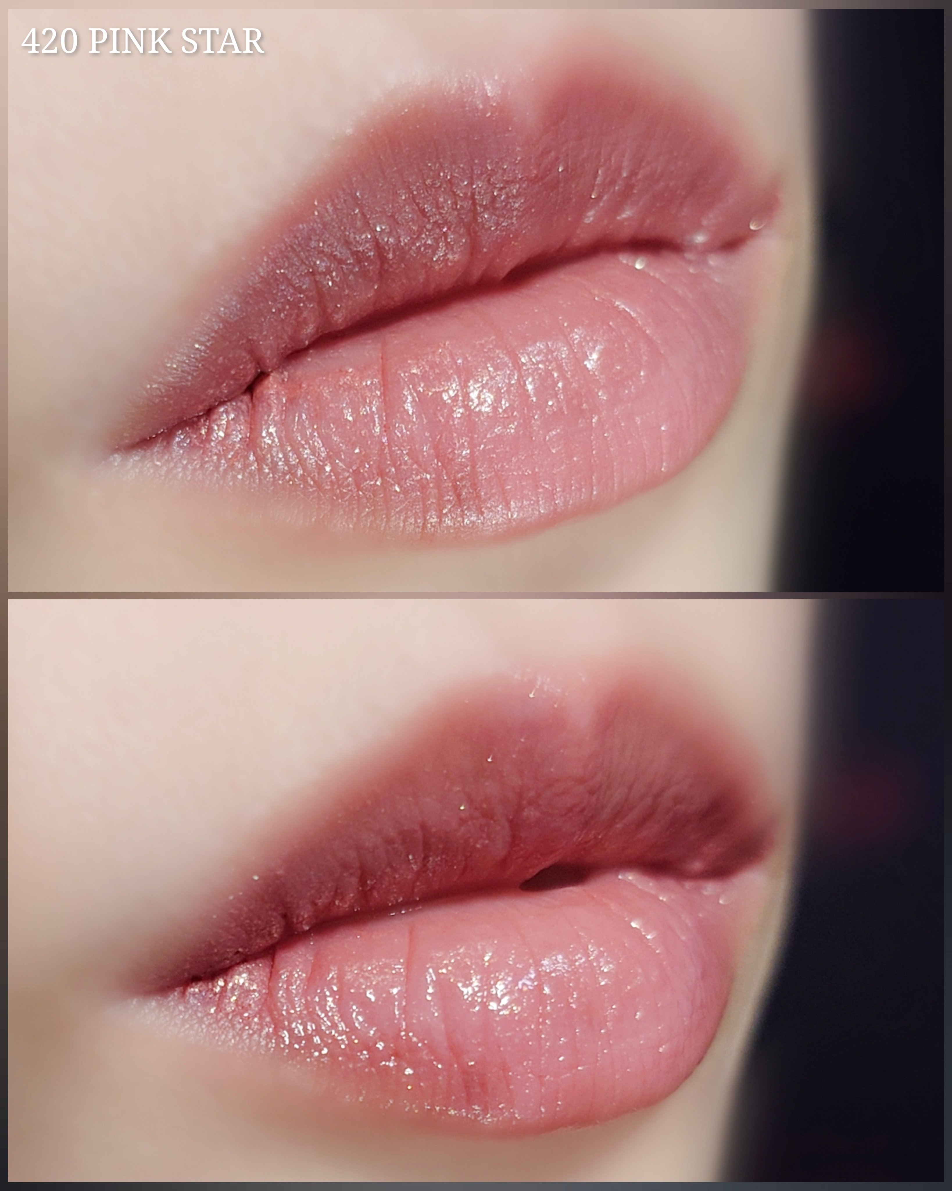 ルージュ ディオール シークイン リキッド デュオ（ホリデーコレクション 2025 限定品）/Dior/口紅・グロス・リップライナー・リップケアを使ったクチコミ（3枚目）