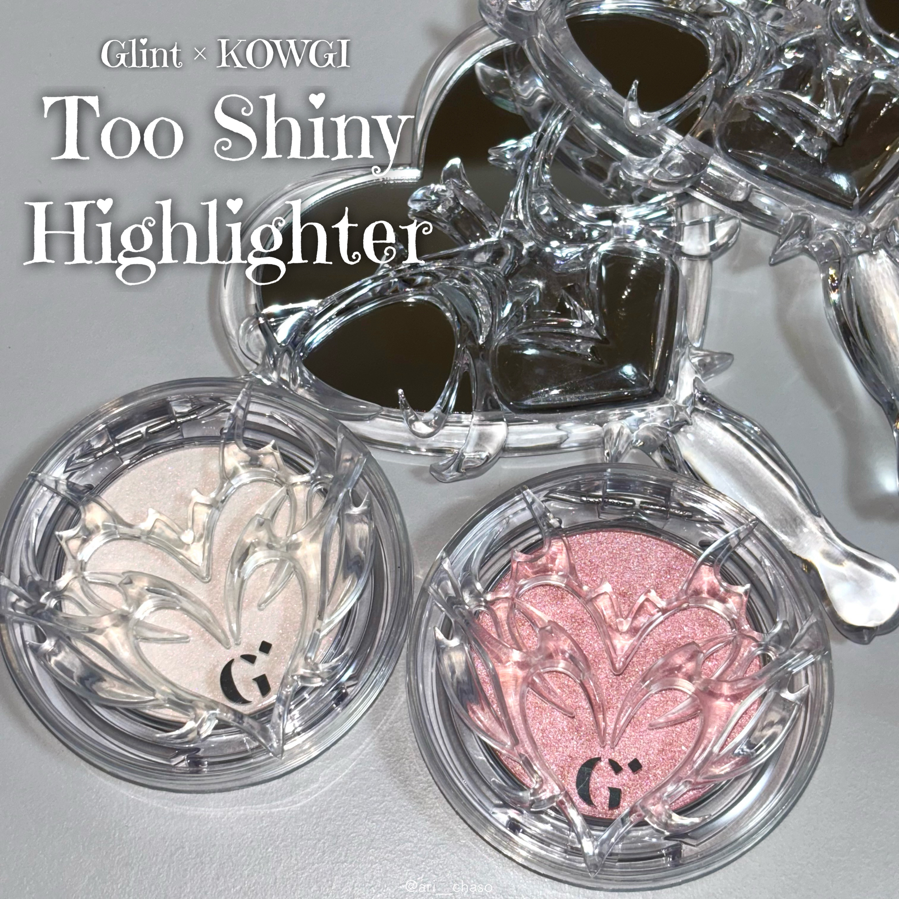 Too Shiny Highlighter/Glint/パウダーハイライトを使ったクチコミ（1枚目）