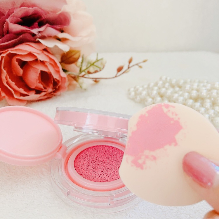 アーティストクッションブラッシュ/JUNG SAEM MOOL/リキッドチークを使ったクチコミ（2枚目）