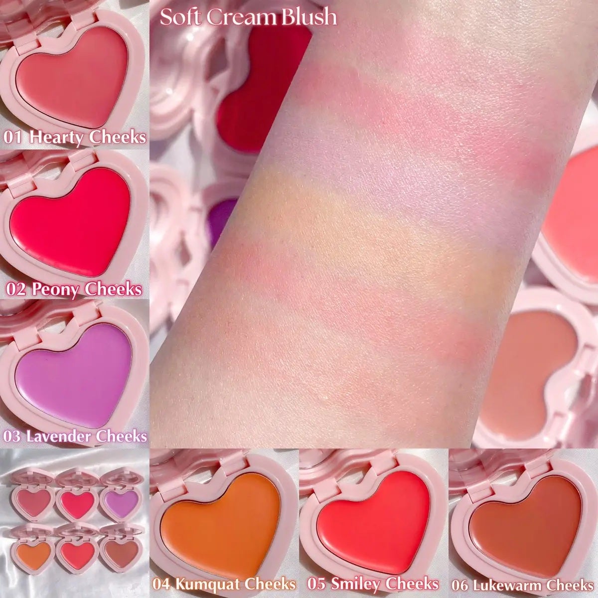 GLOWY CREAM BLUSH/AOU/ジェル・クリームチークを使ったクチコミ(2枚目)