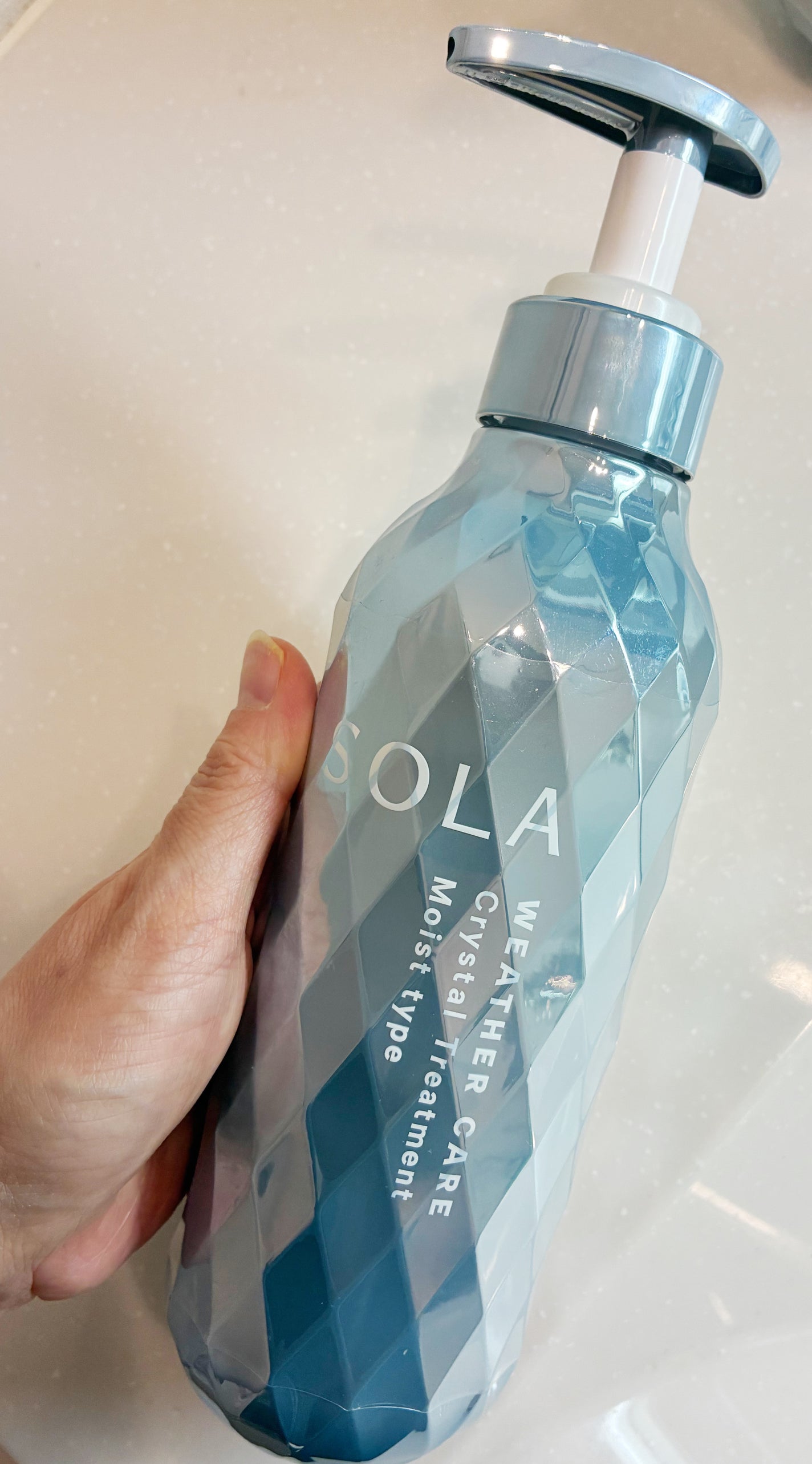 ソラ ウェザーケア クリスタル シャンプー/ヘアトリートメント モイストタイプ/SOLA WEATHER CARE/市販シャンプーを使ったクチコミ(2枚目)