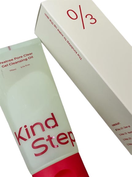 ティーツリージェルクレンジングオイル/KindStep/クレンジングジェルを使ったクチコミ(1枚目)