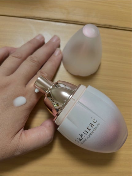 ダブルアクションセラム/サクラエ(sakuraé)/美容液を使ったクチコミ(2枚目)