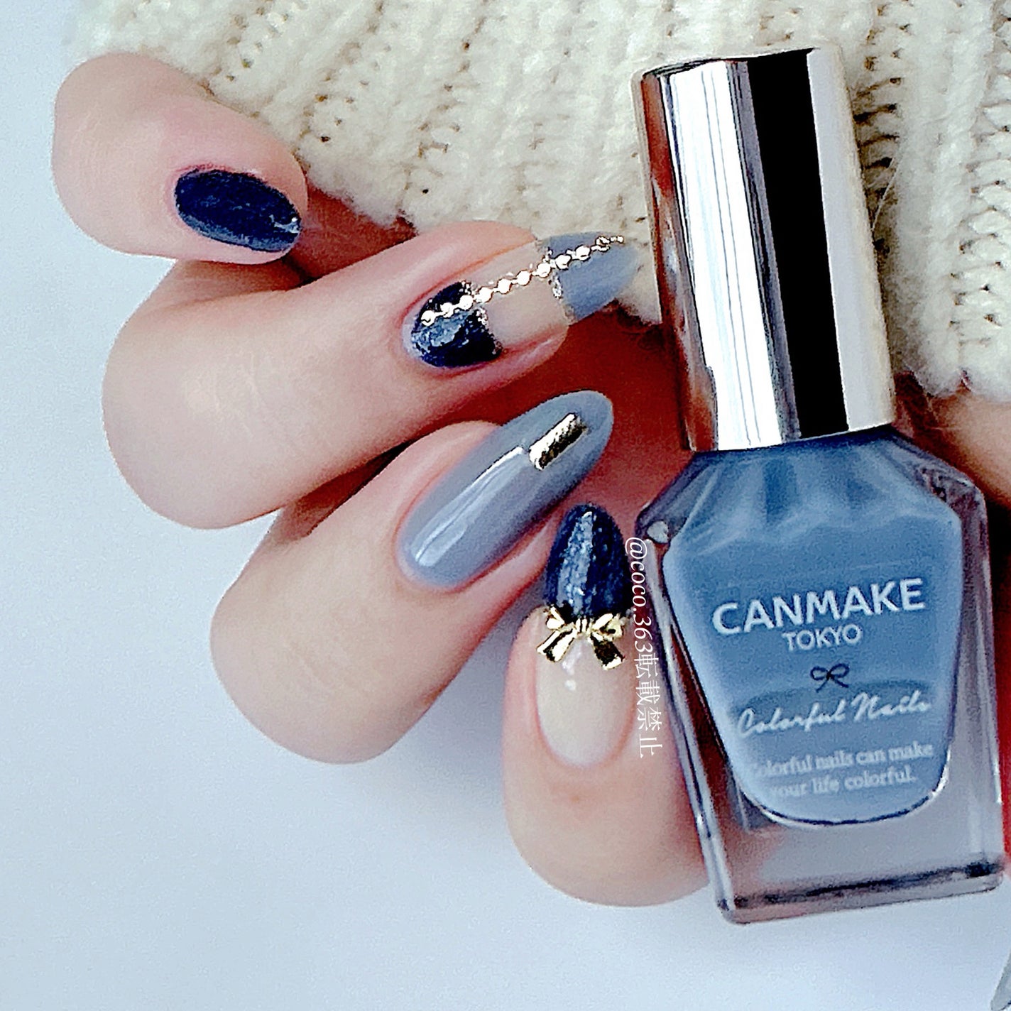 カラフルネイルズ/キャンメイク/マニキュアを使ったクチコミ(5枚目)