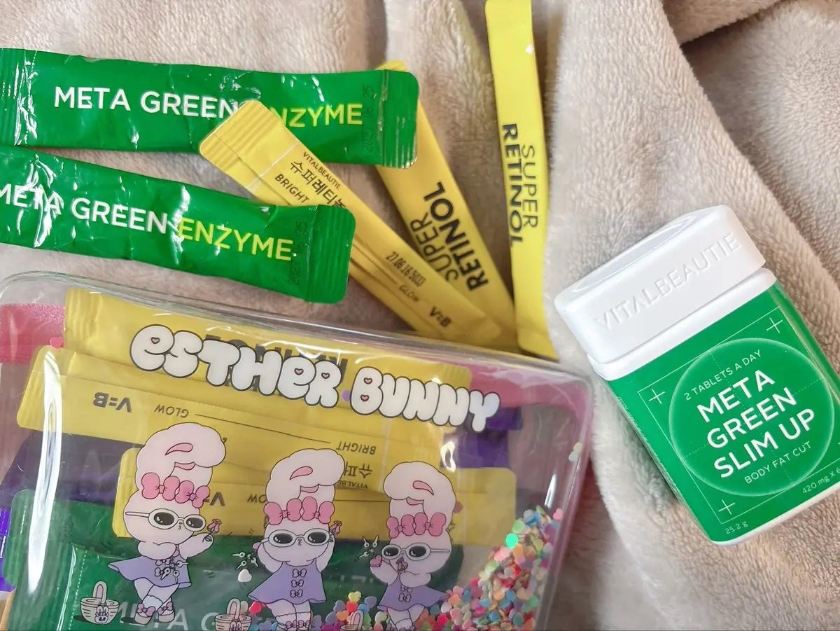 メタグリーンスリムアップ/VITALBEAUTIE/ボディサプリメントを使ったクチコミ(3枚目)