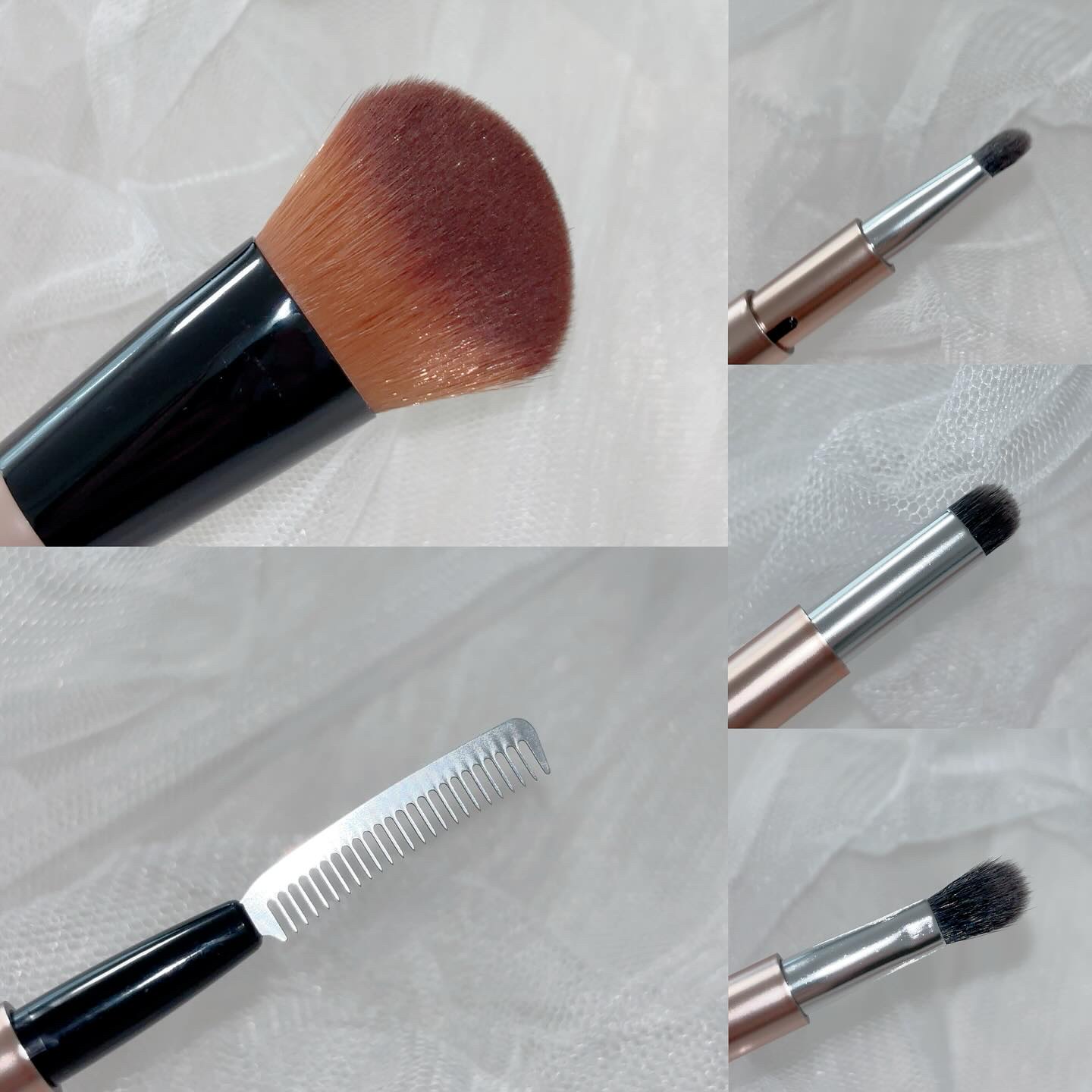 Mini Maru メイクファンデーションブラシ/貝印/メイクブラシを使ったクチコミ（3枚目）
