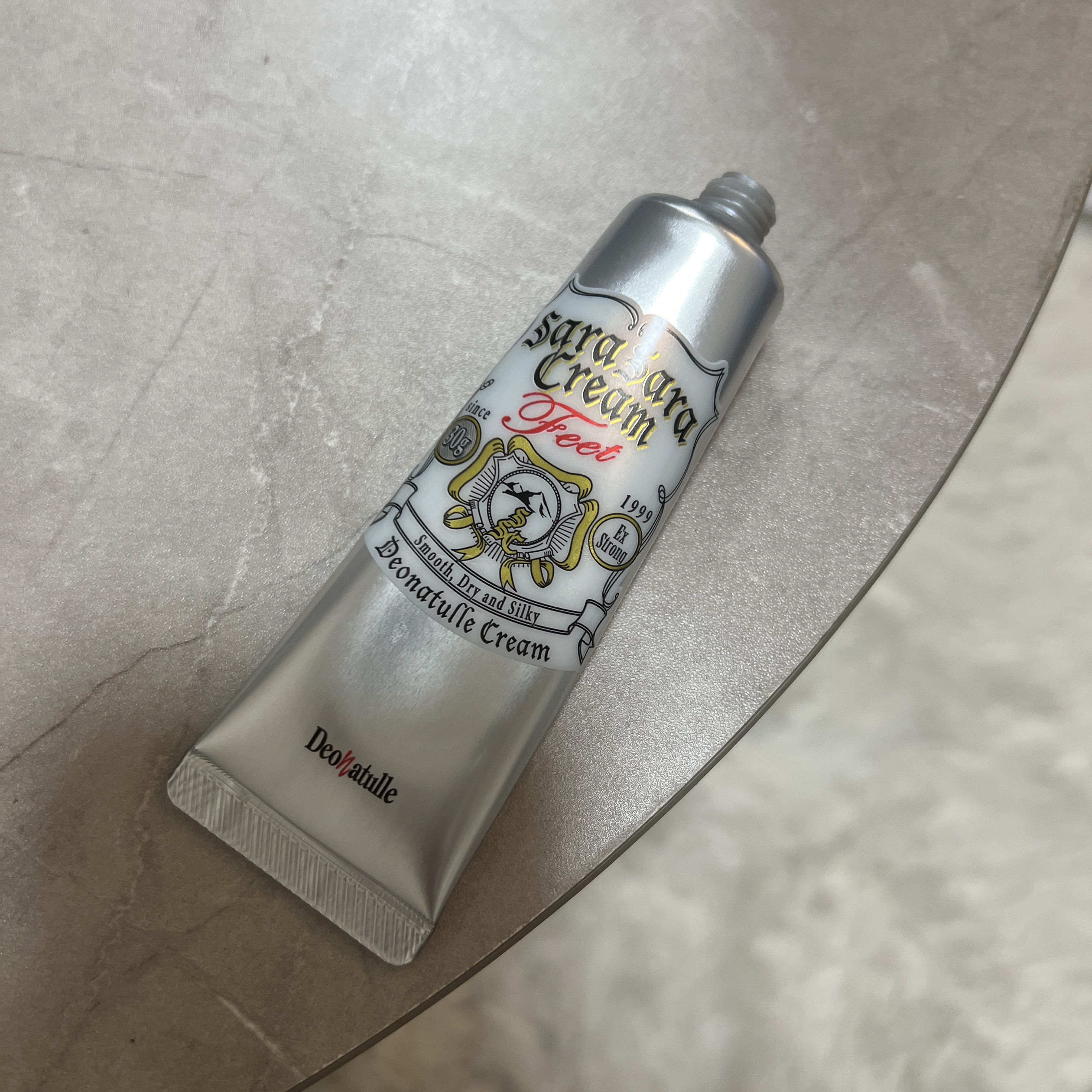 薬用足指さらさらクリーム/デオナチュレ/デオドラント・制汗剤を使ったクチコミ（1枚目）