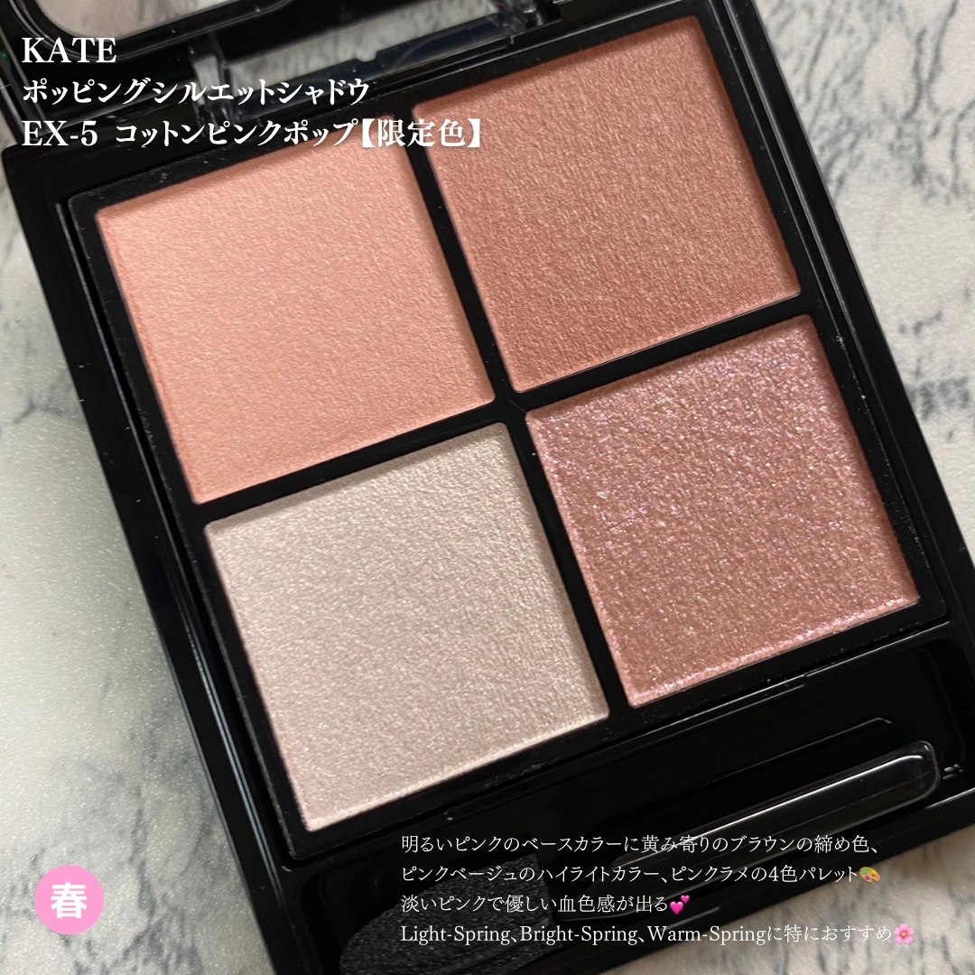 ケイト ポッピングシルエットシャドウ/KATE/アイシャドウパレットを使ったクチコミ（3枚目）