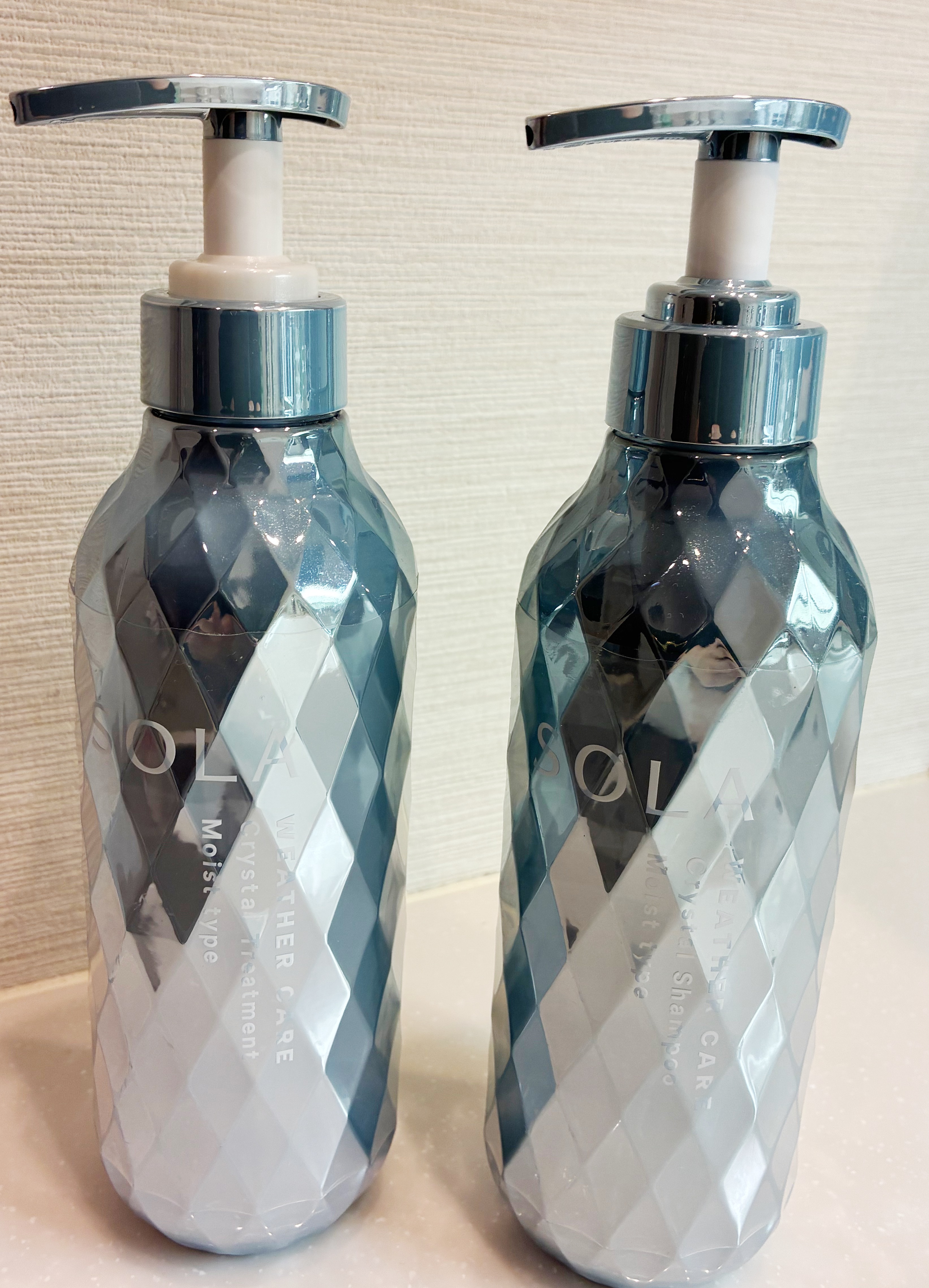 ソラ ウェザーケア クリスタル シャンプー/ヘアトリートメント モイストタイプ/SOLA WEATHER CARE/市販シャンプーを使ったクチコミ（1枚目）