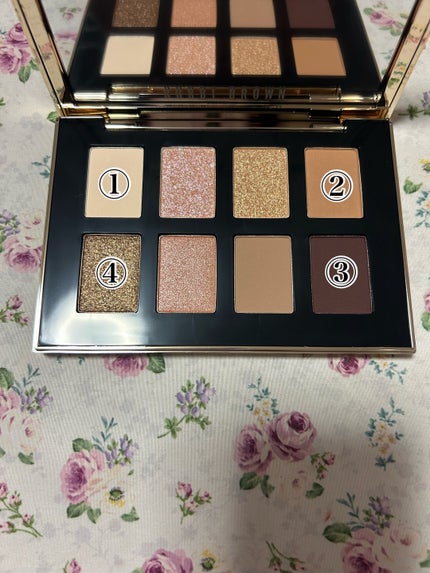 スウィート デカダンス アイシャドウ パレット/BOBBI BROWN/アイシャドウパレットを使ったクチコミ(4枚目)