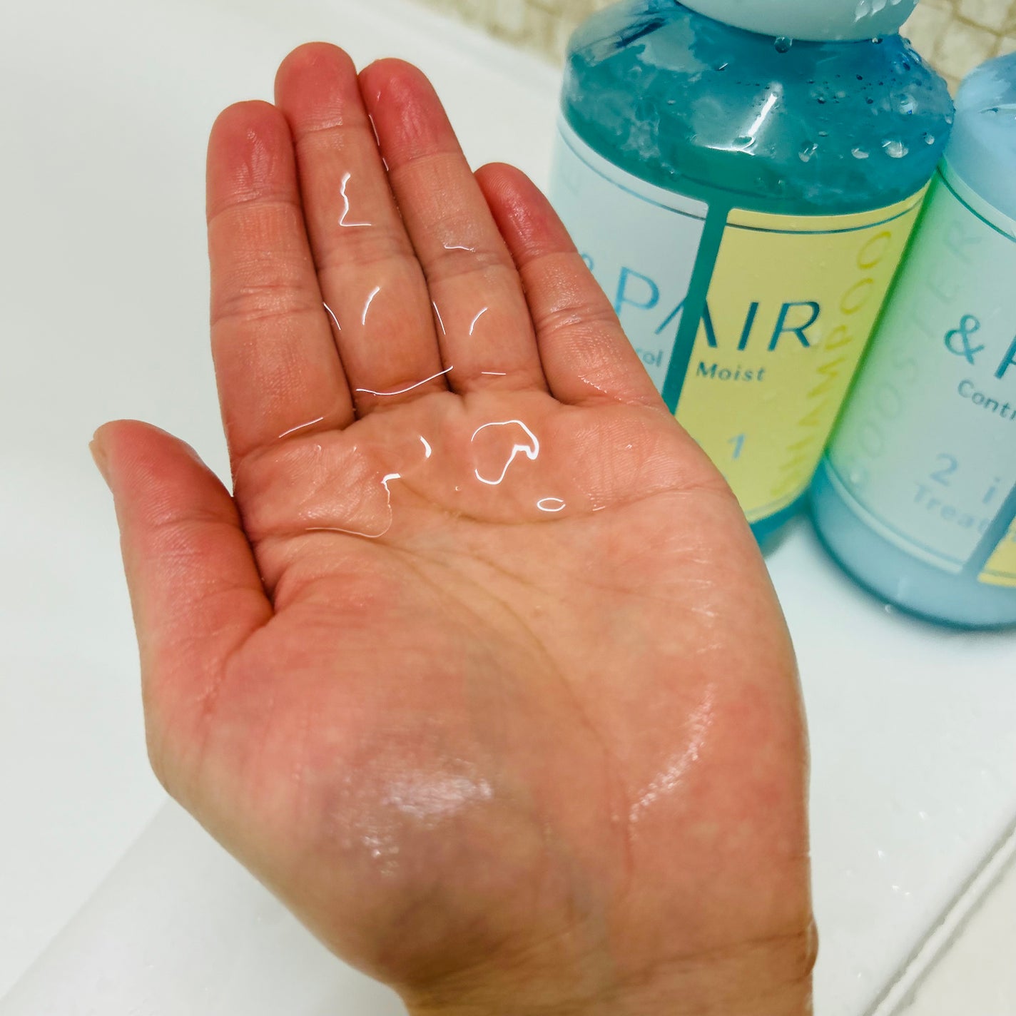 アンドペア コントロール モイスト 2in1 シャンプー&ヘアトリートメント/&PAIR/市販シャンプーを使ったクチコミ(2枚目)