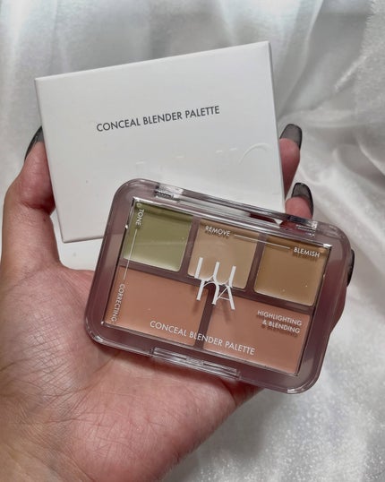 コンシールブレンダーパレット 01 クリアカバー/LUNA/パレットコンシーラーの画像