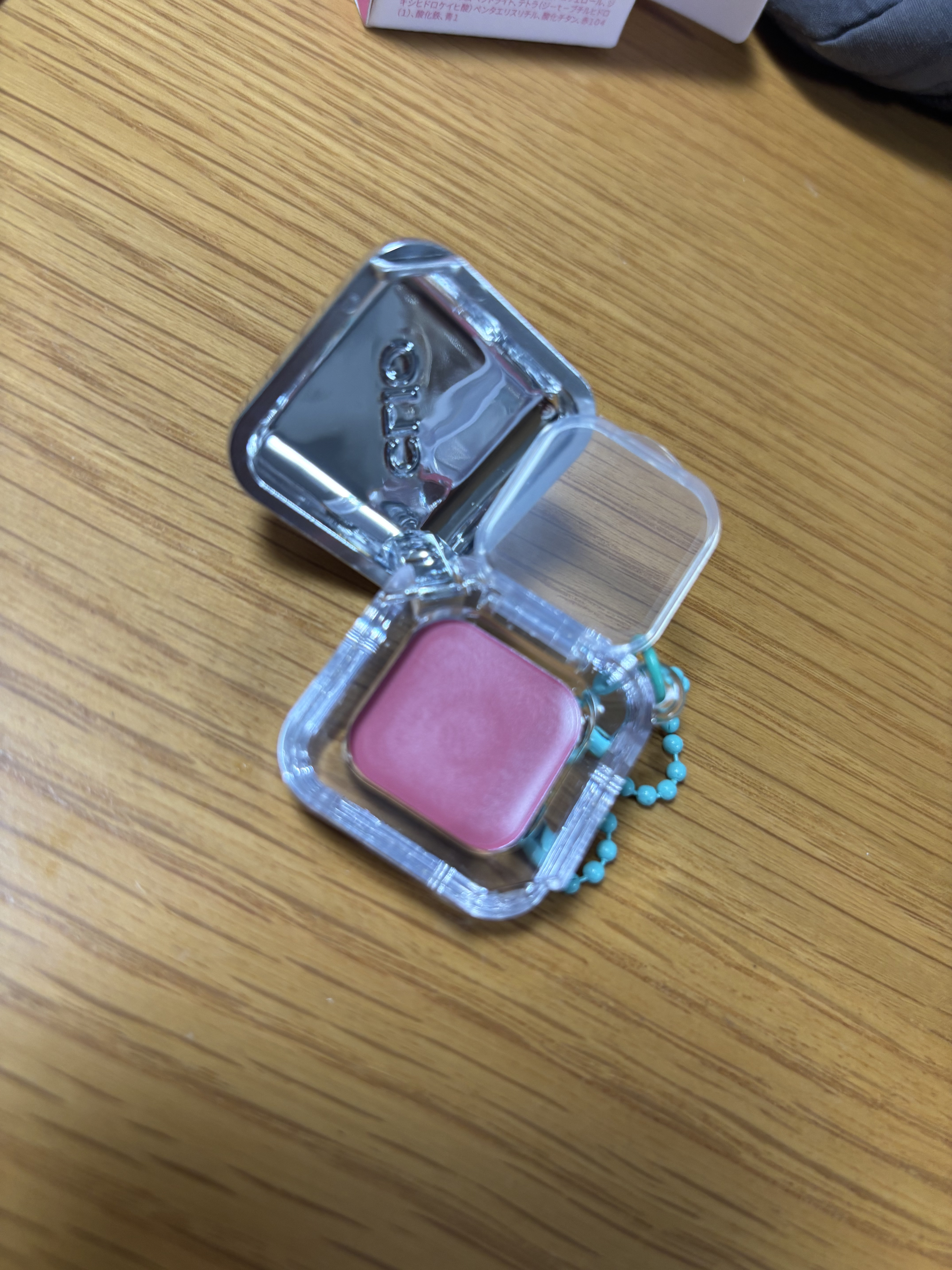 エッセンシャル リップチーク タップ 02 バニーブラッシュ(BUNNY BLUSH)/CLIO/ジェル・クリームチークを使ったクチコミ（2枚目）