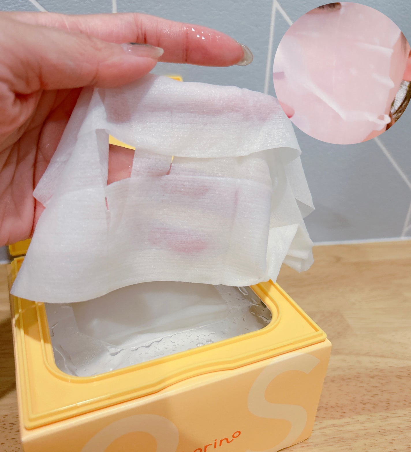 サボリーノ メガショット 朝用ツヤピールマスク CC/サボリーノ/シートマスク・パックを使ったクチコミ(3枚目)