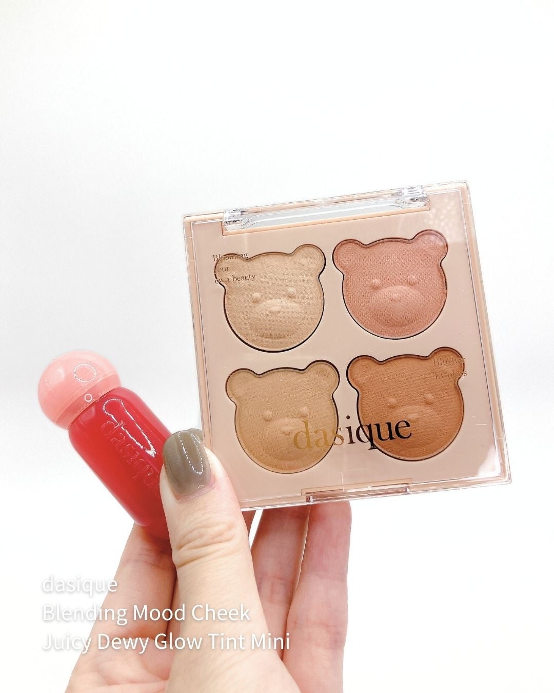 ブレンディングムードチーク/dasique/パウダーチークを使ったクチコミ(2枚目)