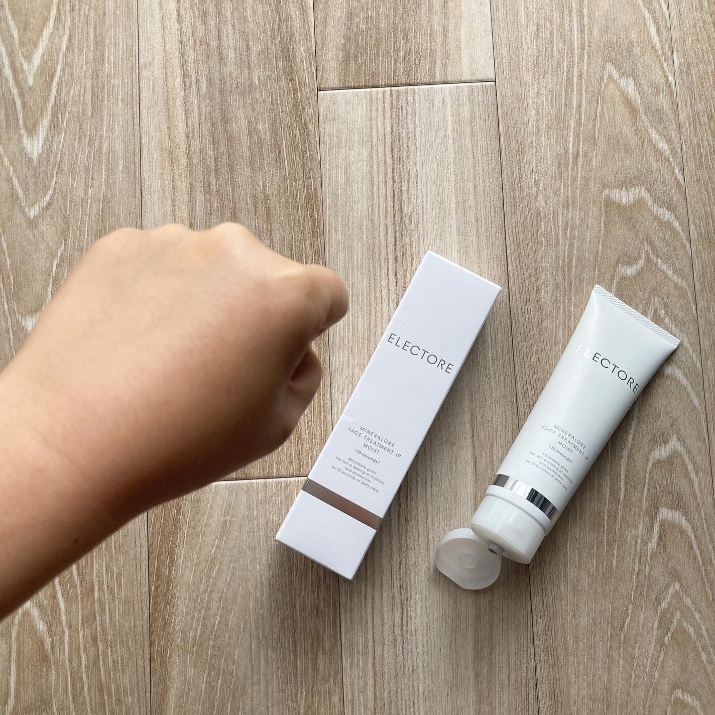 ミネラルオーレ フェイストリートメント IP モイスト/エレクトーレ/洗い流すパック・マスクを使ったクチコミ(4枚目)