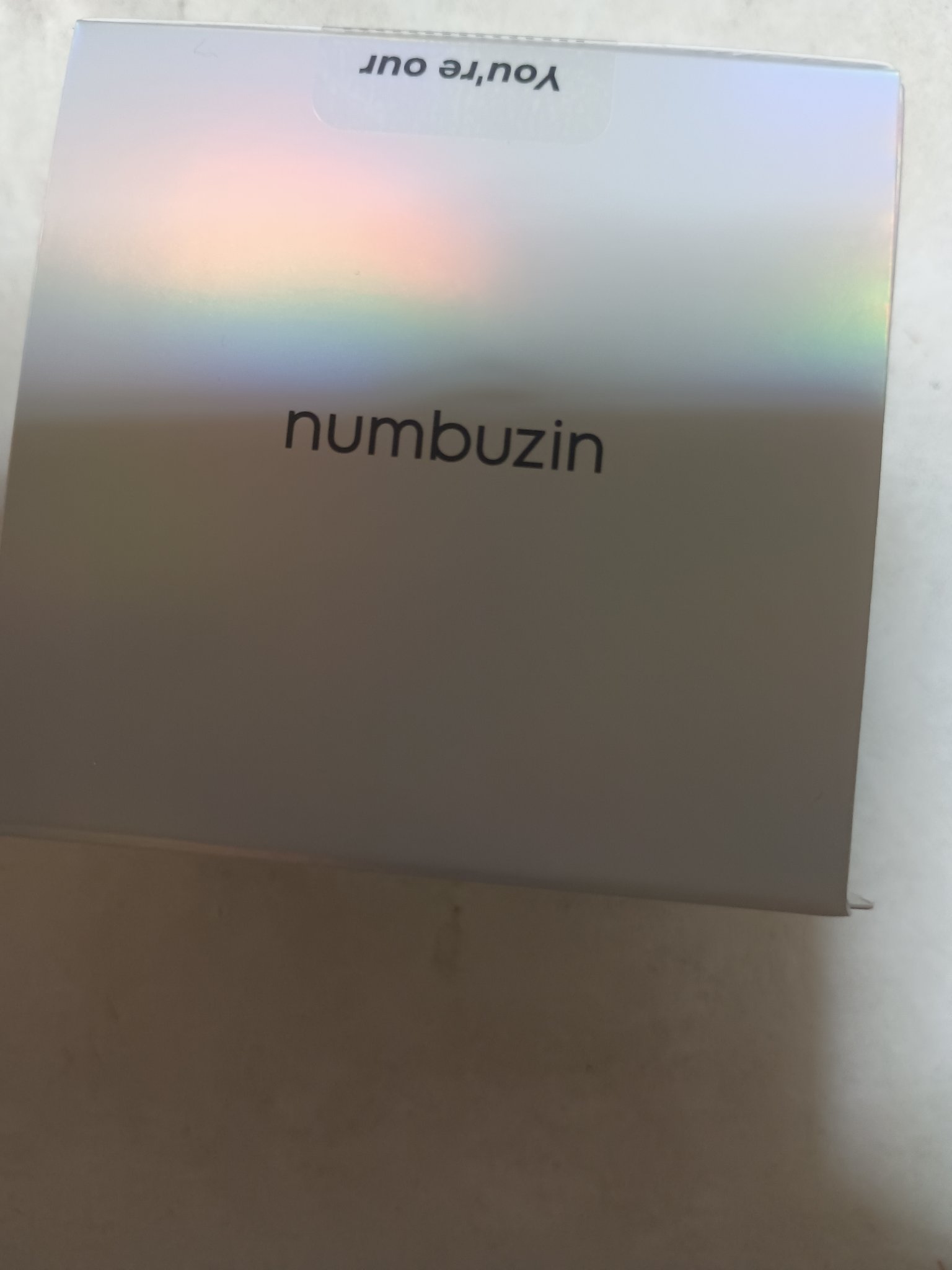 5番 白玉グルタチオンCメラゼロクリーム/numbuzin/フェイスクリームを使ったクチコミ（1枚目）