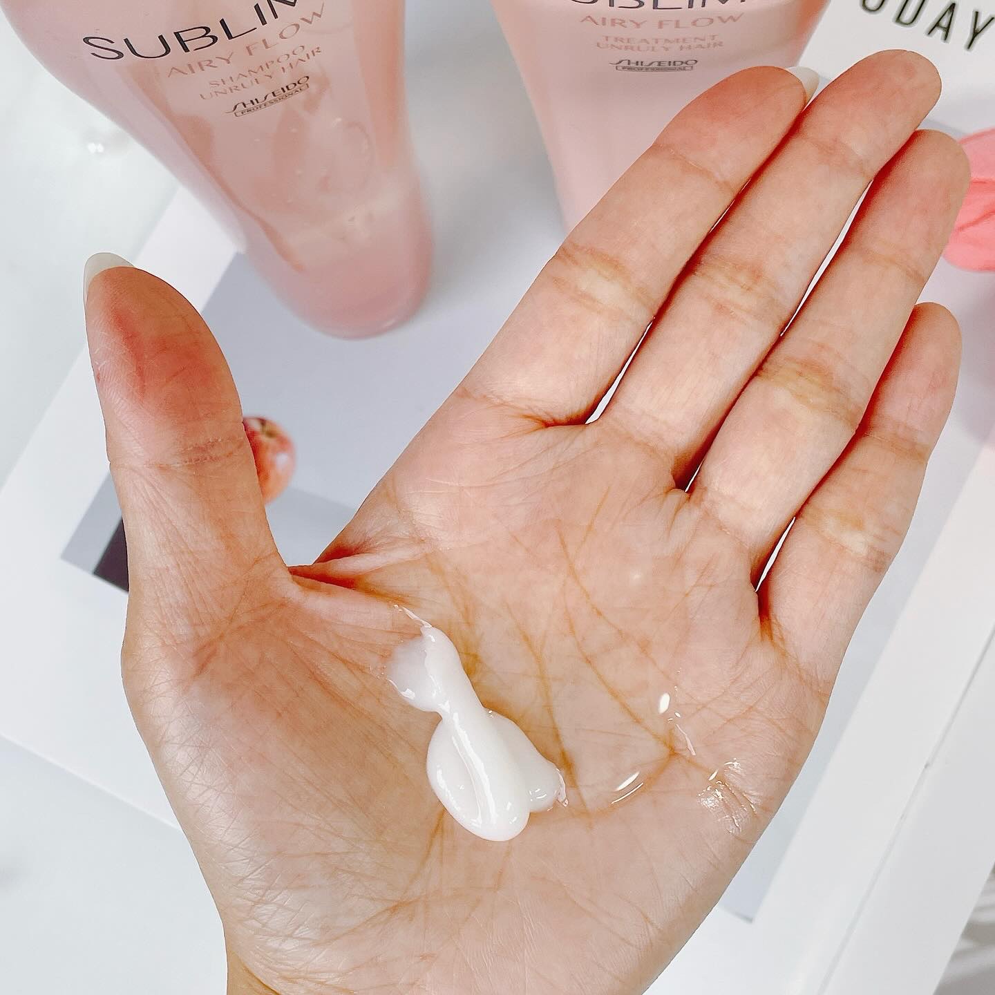 エアリーフロー シャンプー／トリートメント/サブリミック/サロンシャンプーを使ったクチコミ（3枚目）