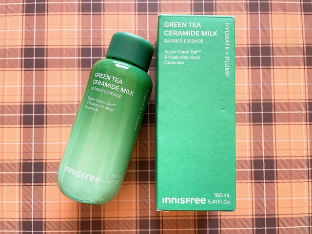 グリーンティー セラミド ミルク エッセンストナー/innisfree/化粧水を使ったクチコミ（1枚目）