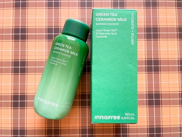 グリーンティー セラミド ミルク エッセンストナー/innisfree/化粧水を使ったクチコミ(1枚目)