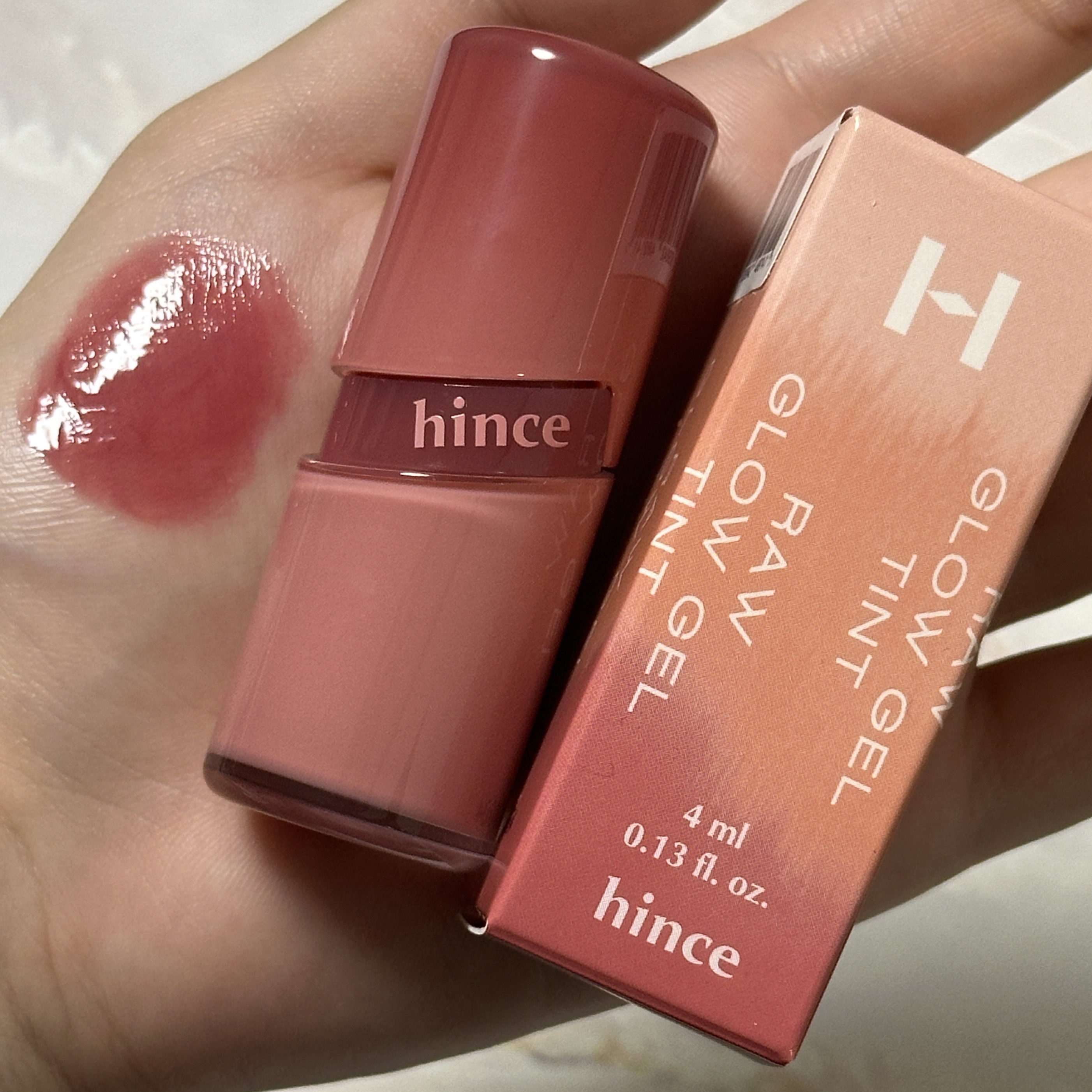 ロウグロウジェルティント/hince/リップティントを使ったクチコミ（2枚目）
