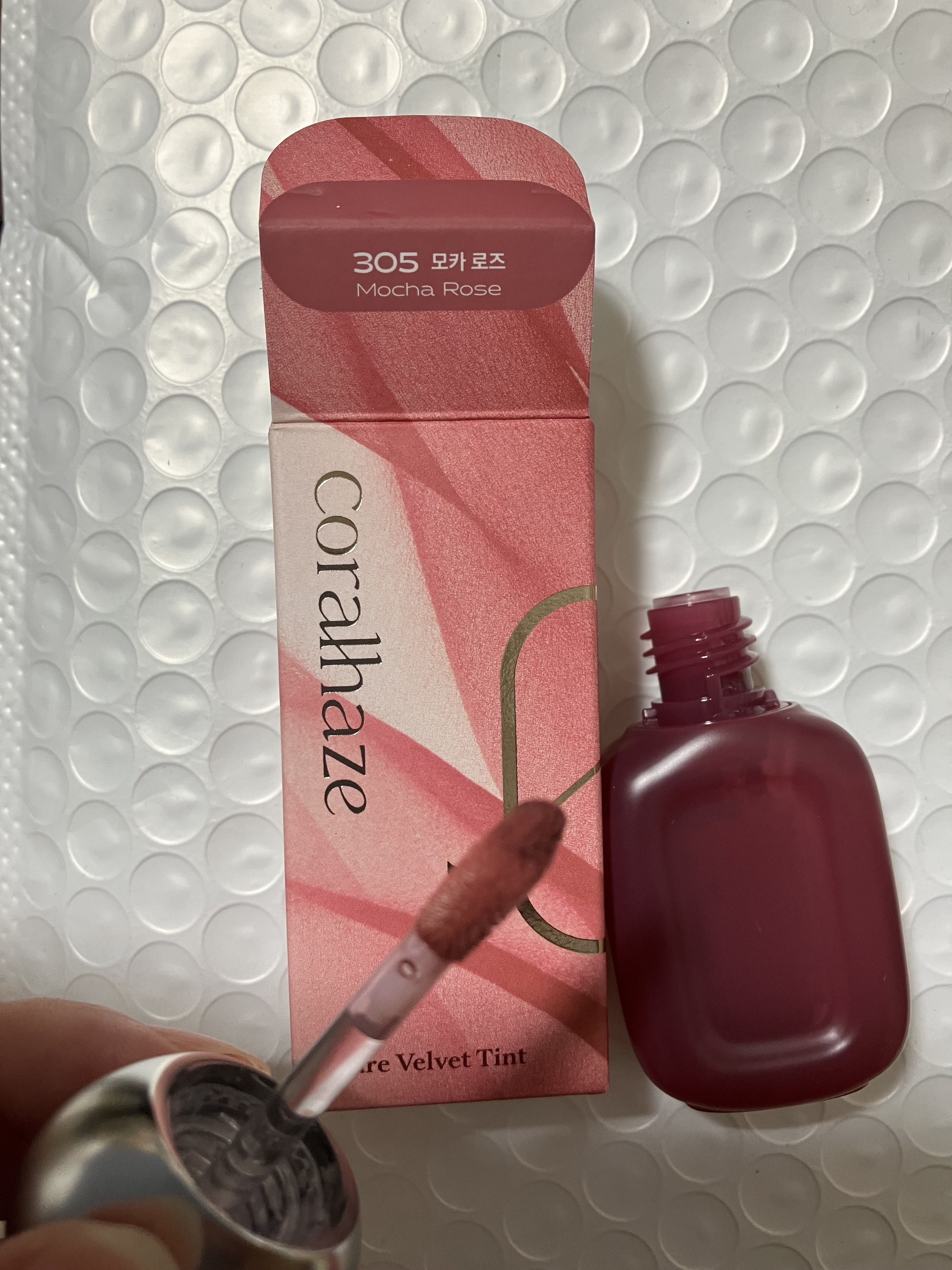 ベア ベルベット ティント/Coralhaze/リップティントを使ったクチコミ（1枚目）